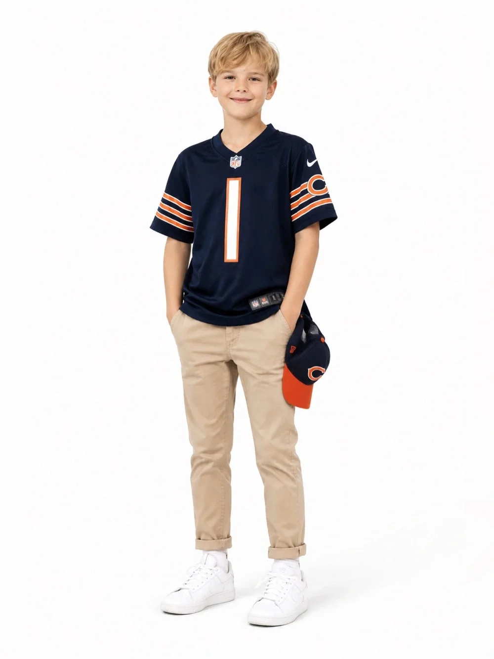 Nike Kids Navy Blue Jersey